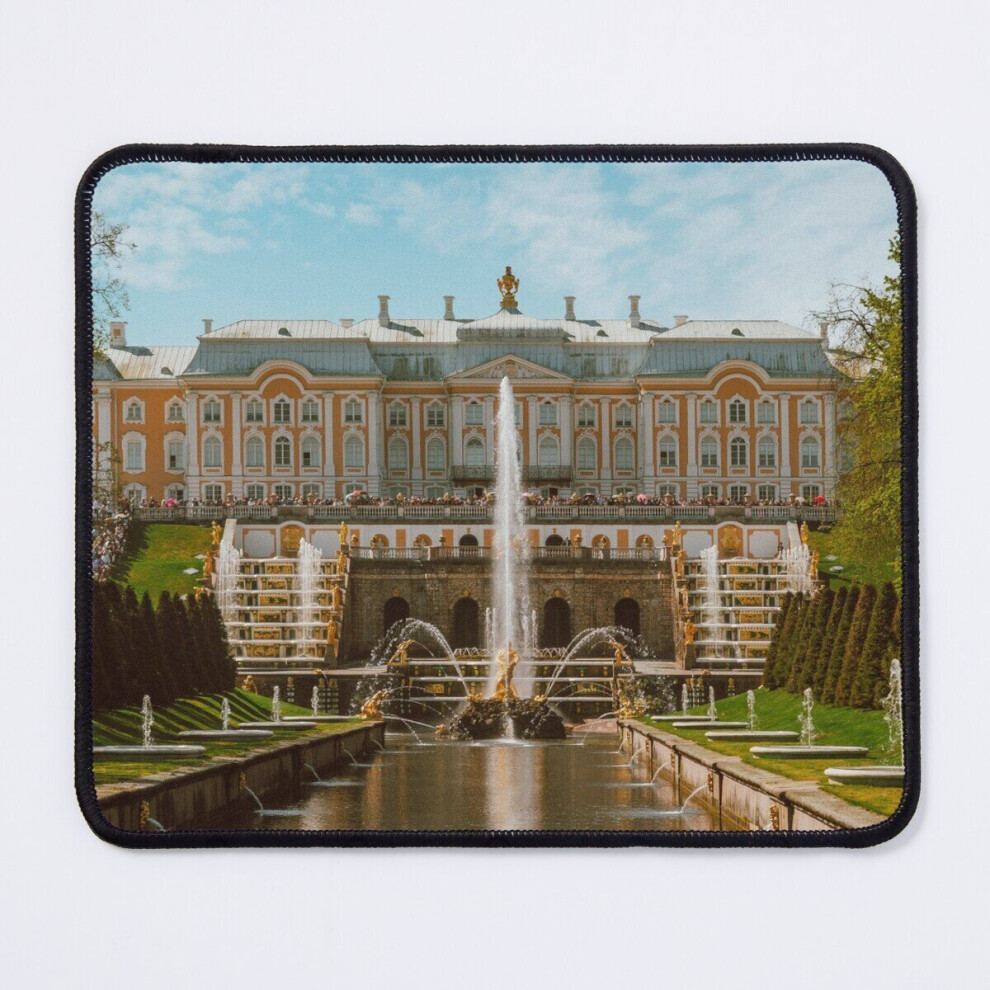 Mouse Pad Saint Petersburg: Peterhof Fontains 11.8 X 9.8 Inch Computer Mat Gaming Office Mousepad 7802738204926