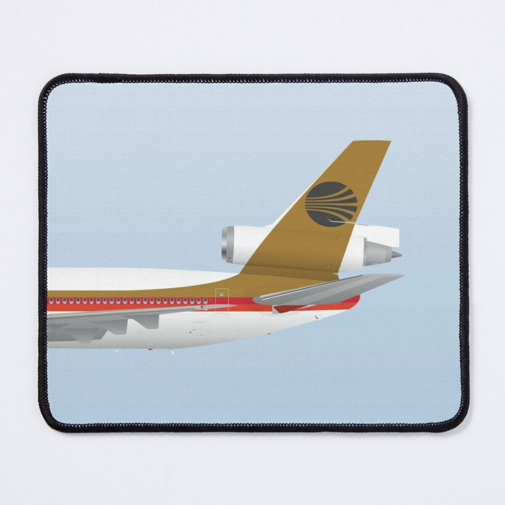 Mouse Pad Wings In Uniform - Dc-10 - Continental Airlines 70'S 11.8 X 9.8 Inch Computer Mat Gaming Office Mousepad 7802738149050