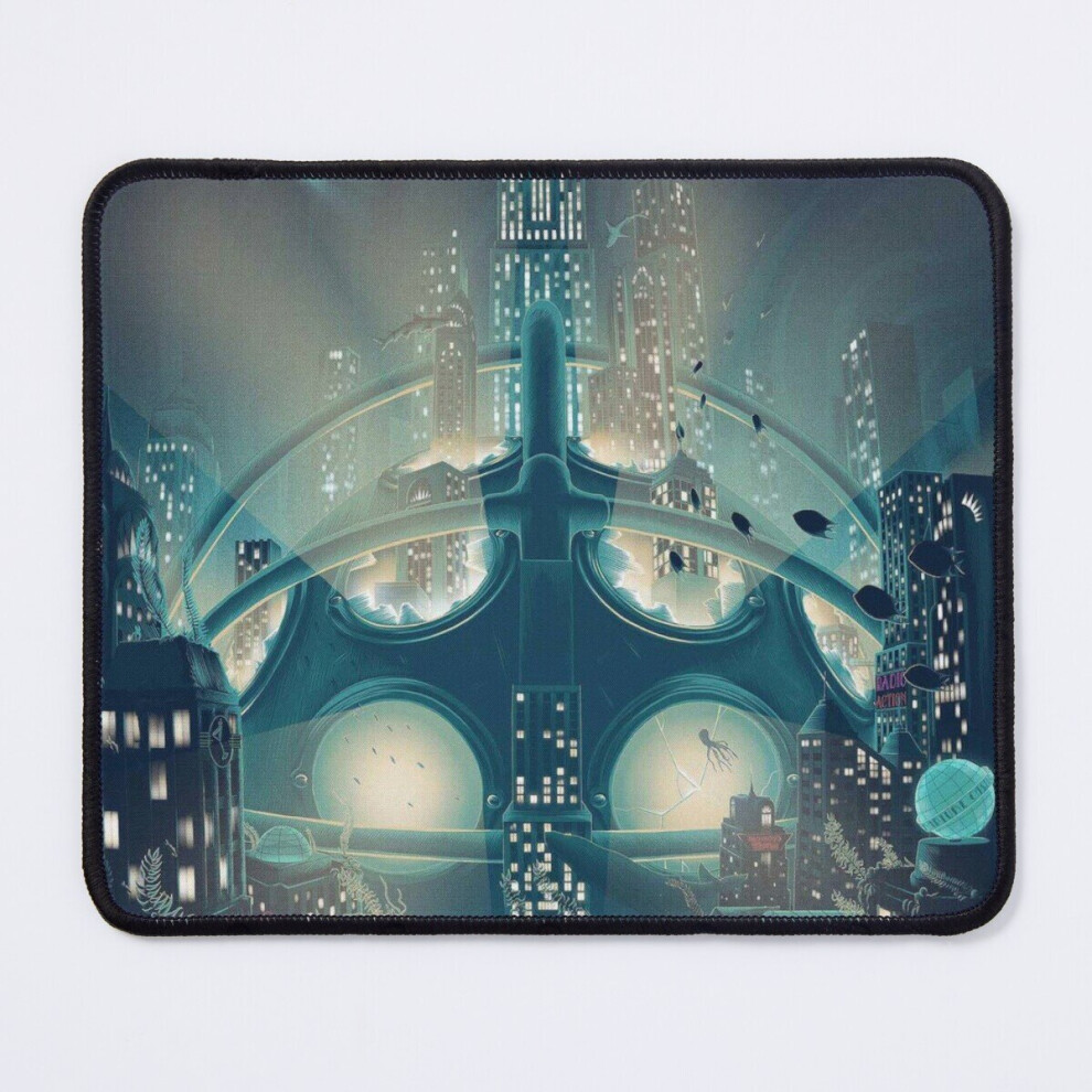 Mouse Pad Bioshock Main City 11.8 X 9.8 Inch Computer Mat Gaming Office Mousepad 7802738180183