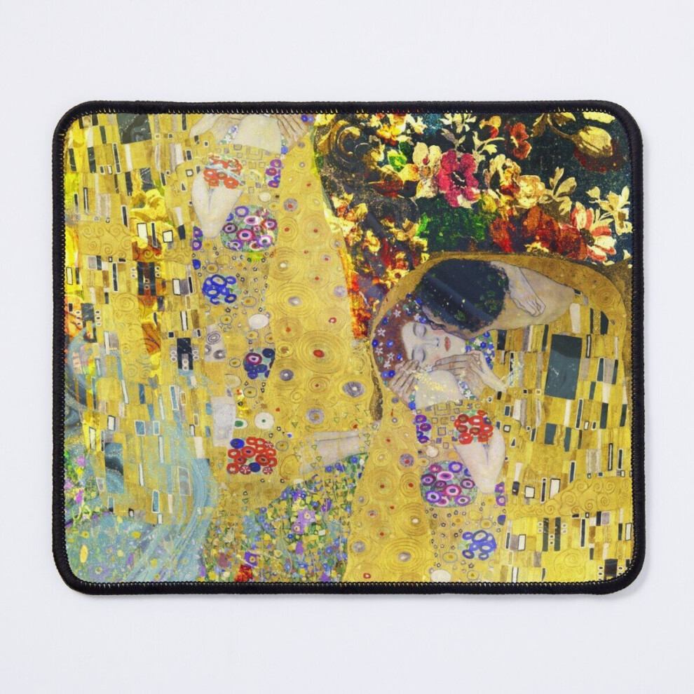 Mouse Pad Gustav Klimt's The Kiss Tribute 11.8 X 9.8 Inch Computer Mat Gaming Office Mousepad 7802738170450