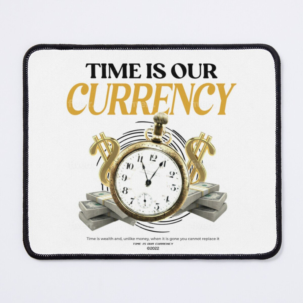 Mouse Pad Time Is Money 11.8 X 9.8 Inch Computer Mat Gaming Office Mousepad 7802738172386