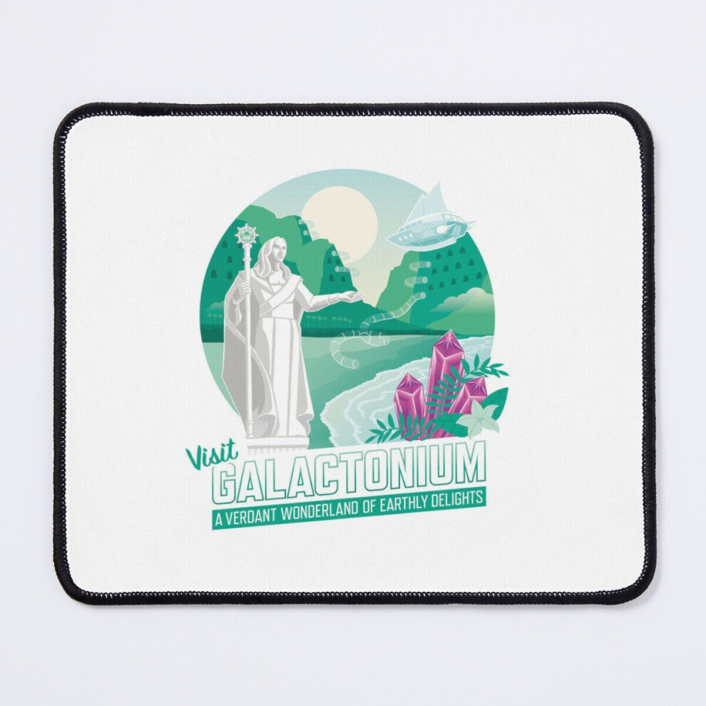 Mouse Pad Visit Galactonium 11.8 X 9.8 Inch Computer Mat Gaming Office Mousepad 7802738143010