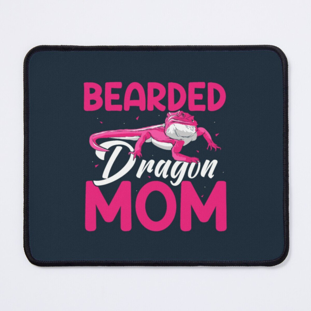 Mouse Pad Bearded Dragon Mom Gecko Leopard 11.8 X 9.8 Inch Computer Mat Gaming Office Mousepad 7802738199703