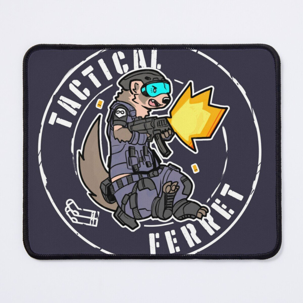 Mouse Pad Tactical Ferret 11.8 X 9.8 Inch Computer Mat Gaming Office Mousepad 7802738181401