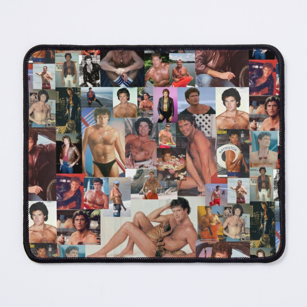 Mouse Pad Hoff Chest Collage 11.8 X 9.8 Inch Computer Mat Gaming Office Mousepad 7802738133585