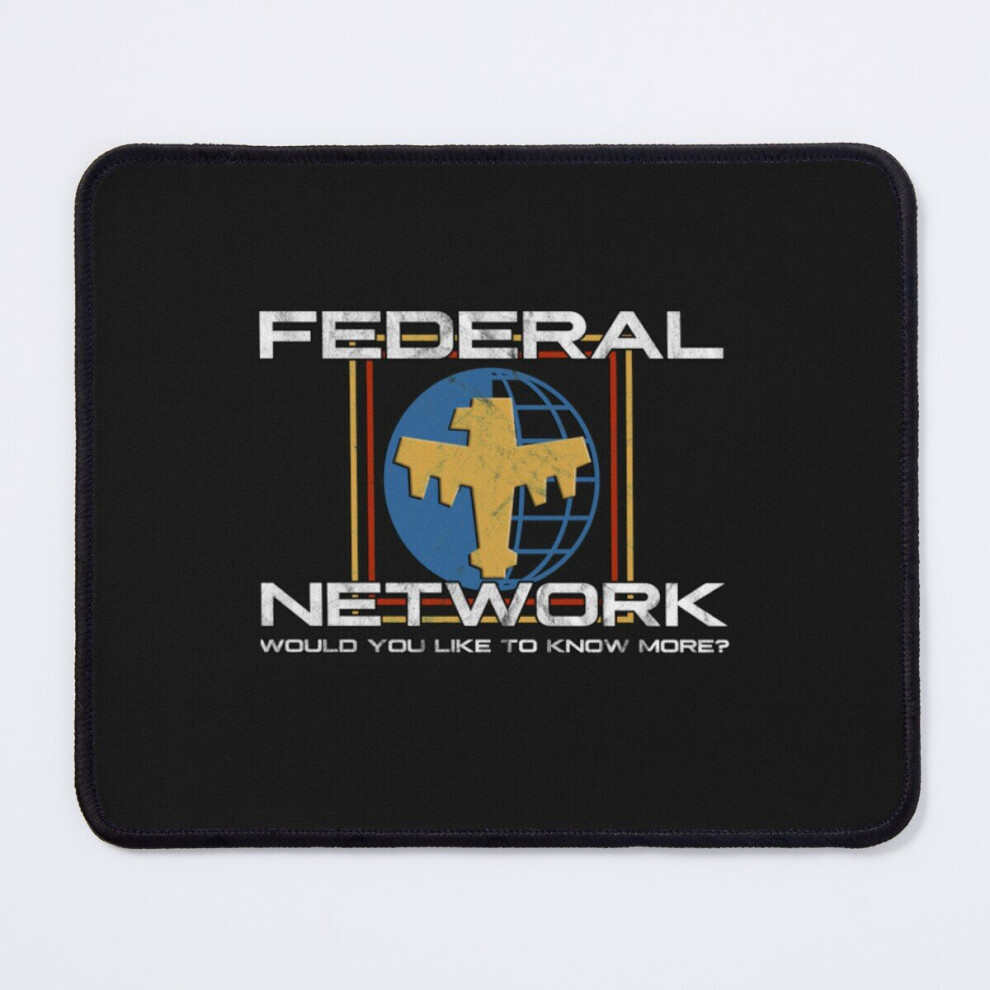 Mouse Pad Federal Network Logo Inspired 11.8 X 9.8 Inch Computer Mat Gaming Office Mousepad 7802738188783