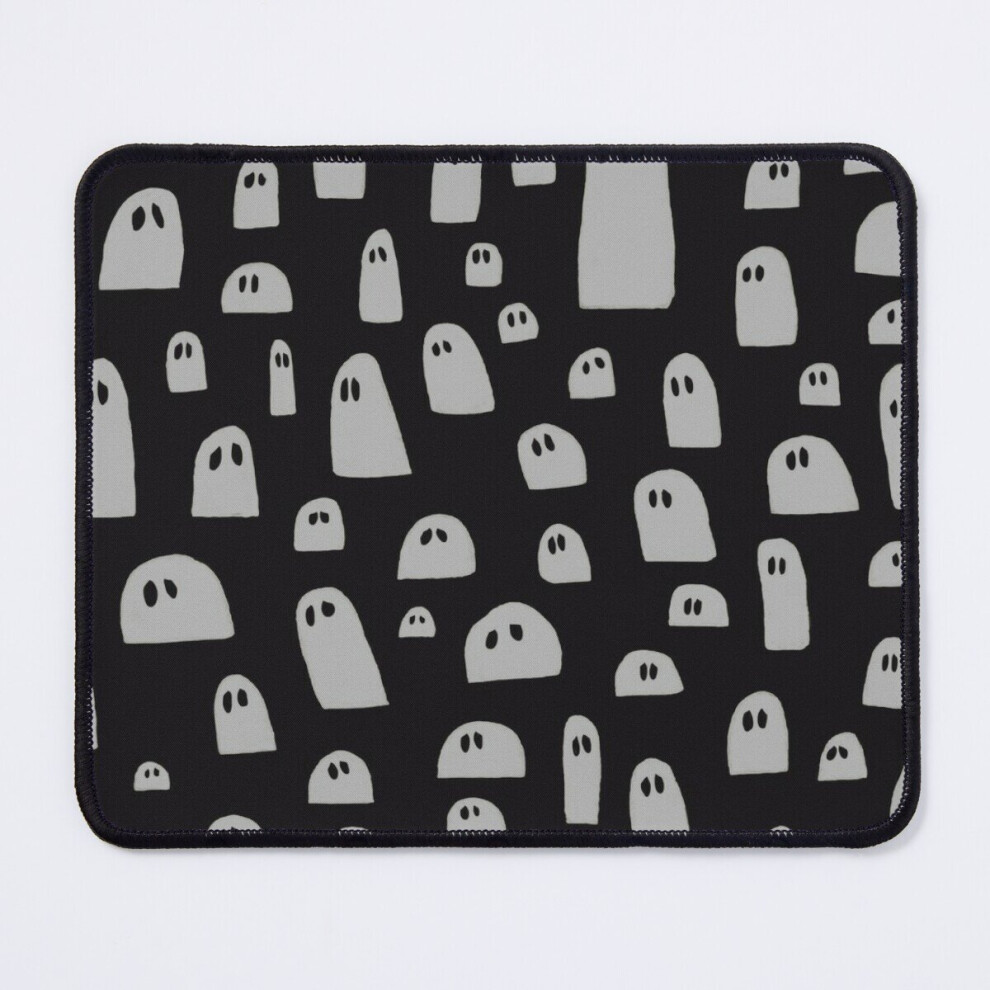 Mouse Pad Sad Ghosts Pattern 11.8 X 9.8 Inch Computer Mat Gaming Office Mousepad 7802738126174