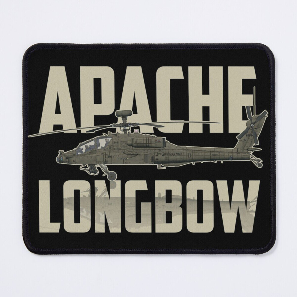 Mouse Pad Ah-64D Apache Longbow 11.8 X 9.8 Inch Computer Mat Gaming Office Mousepad 7802738188585