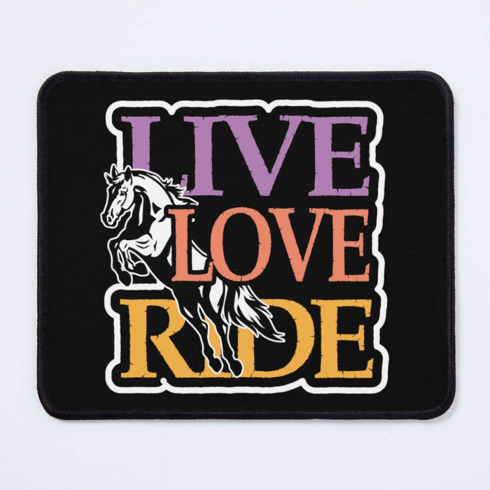 Mouse Pad Horse Lover Live Love Horse Horses 11.8 X 9.8 Inch Computer Mat Gaming Office Mousepad 7802738198881