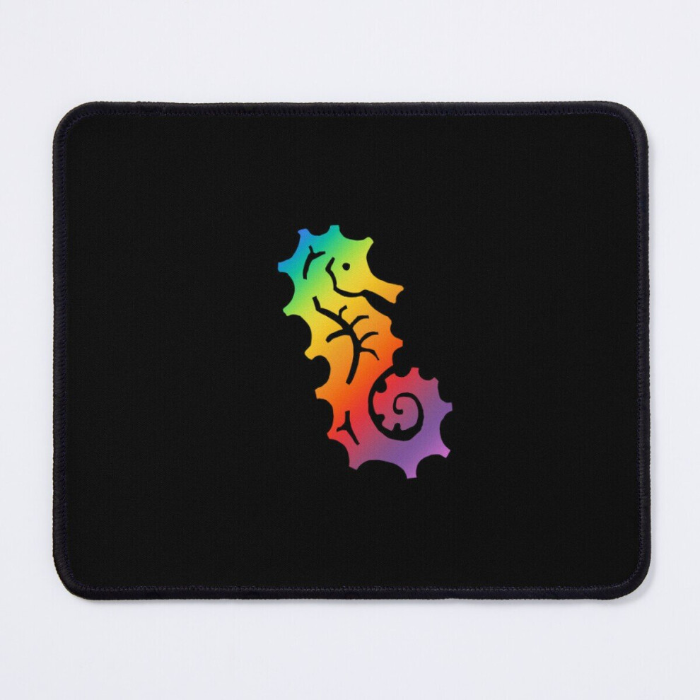 Mouse Pad Multicolor Seahorse Emblem 11.8 X 9.8 Inch Computer Mat Gaming Office Mousepad 7802738172393