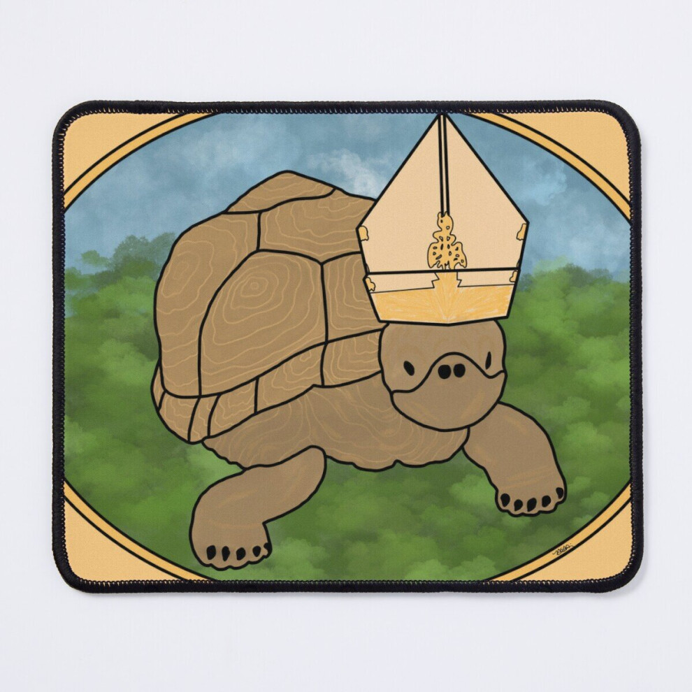 Mouse Pad Turtle Pope 11.8 X 9.8 Inch Computer Mat Gaming Office Mousepad 7802738133615