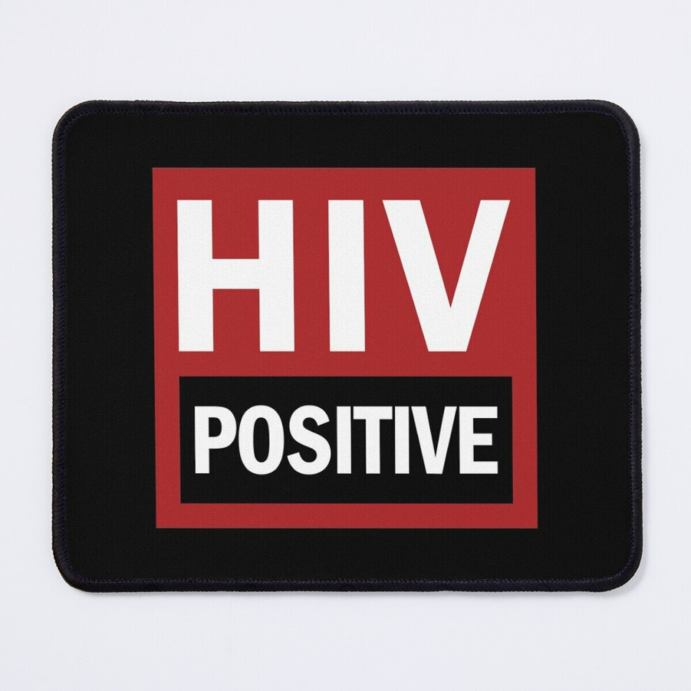 Mouse Pad Hiv Positive 11.8 X 9.8 Inch Computer Mat Gaming Office Mousepad 7802738203783