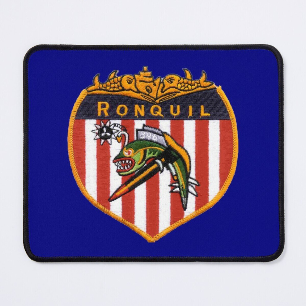 Mouse Pad Uss Ronquil (Ss-396) Ship's Store 11.8 X 9.8 Inch Computer Mat Gaming Office Mousepad 7802738136890