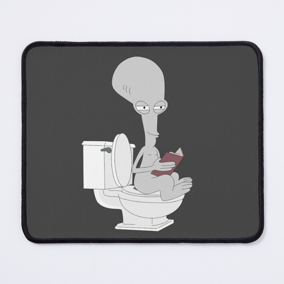 Mouse Pad Roger On The Toilet 11.8 X 9.8 Inch Computer Mat Gaming Office Mousepad 7802738207835