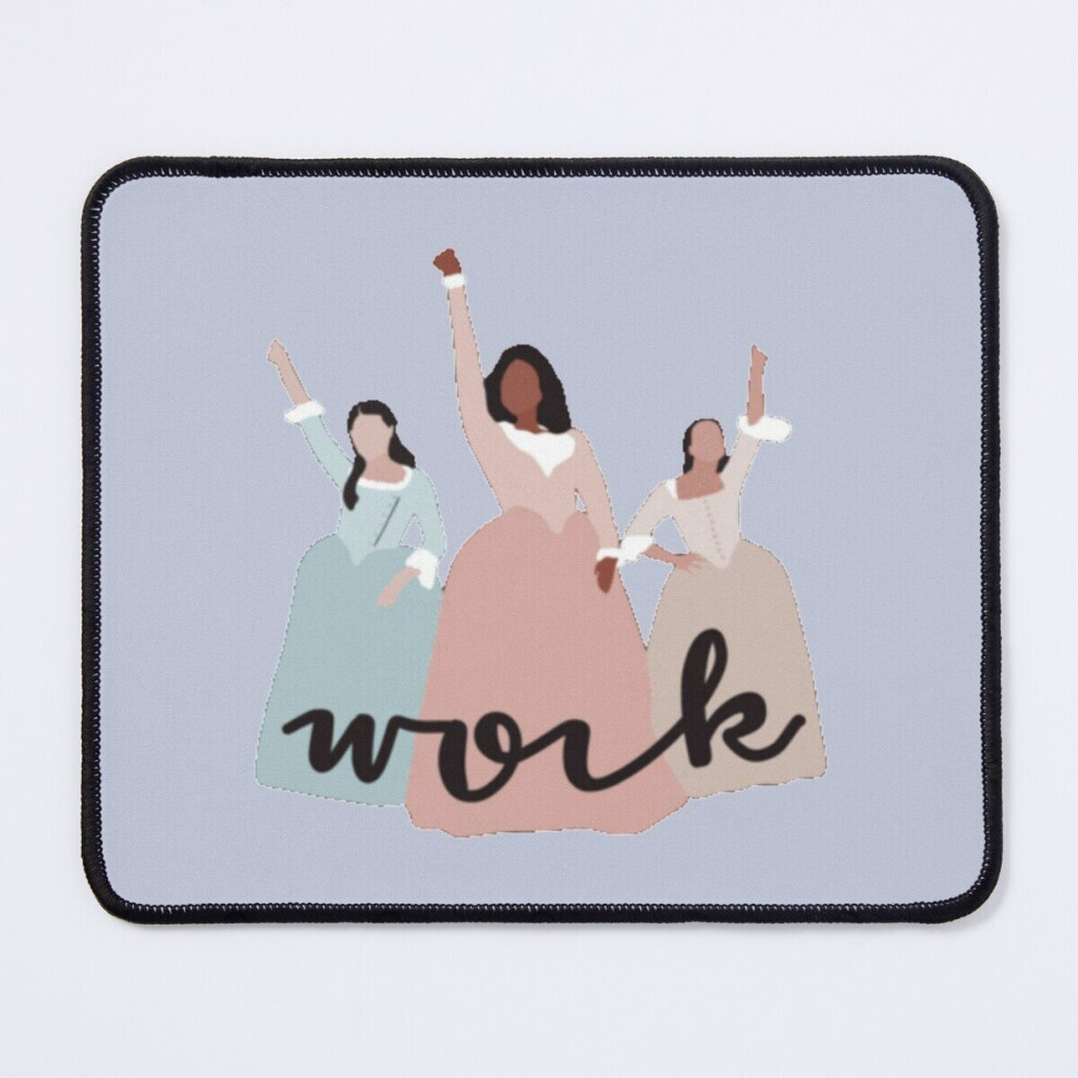 Mouse Pad Schyler Sisters Work! Hamilton Musical 11.8 X 9.8 Inch Computer Mat Gaming Office Mousepad 7802738116922