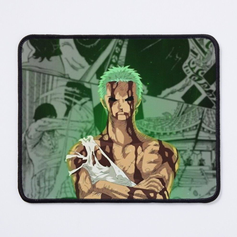 Mouse Pad Zoro One Piece 11.8 X 9.8 Inch Computer Mat Gaming Office Mousepad 7802738119343