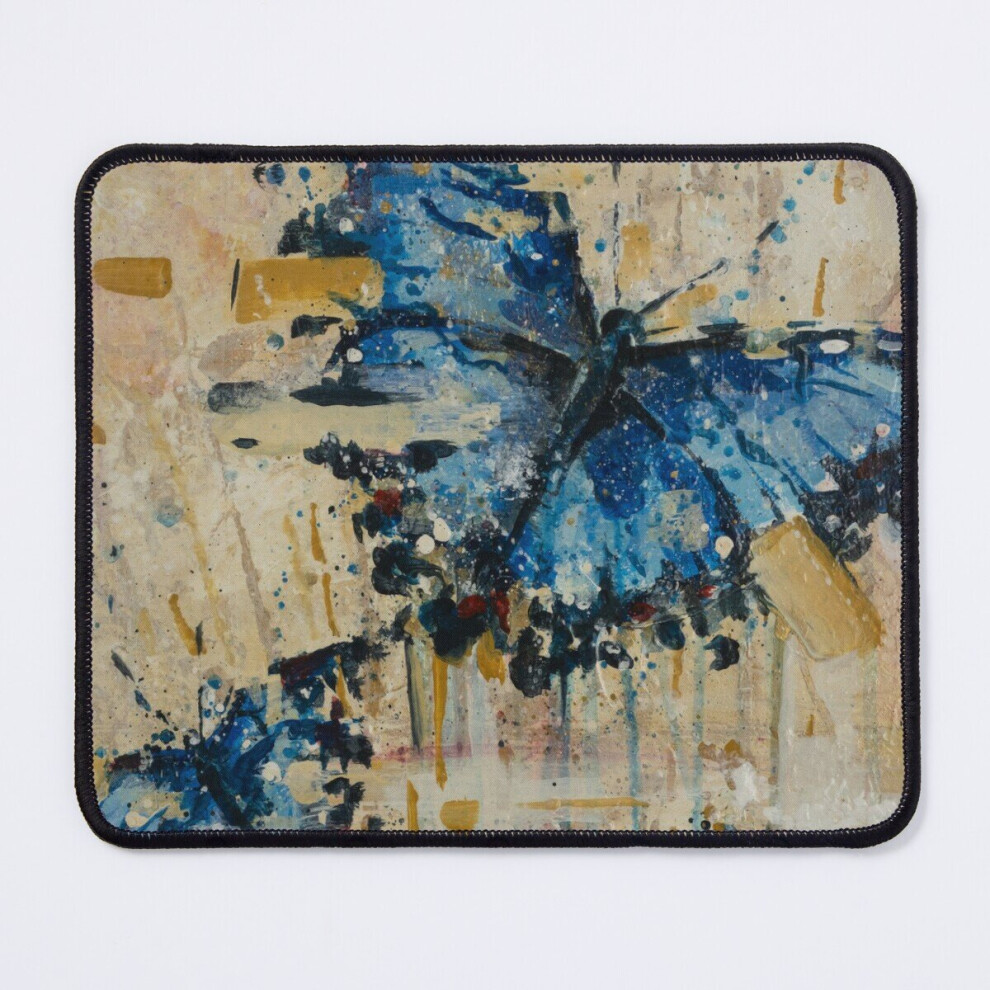 Mouse Pad Butterflies 11.8 X 9.8 Inch Computer Mat Gaming Office Mousepad Blue 7802738172140