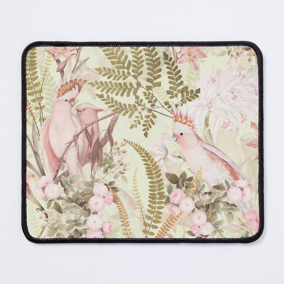 Mouse Pad Vintage Cockatoo Jungle 2 11.8 X 9.8 Inch Computer Mat Gaming Office Mousepad 7802738136920