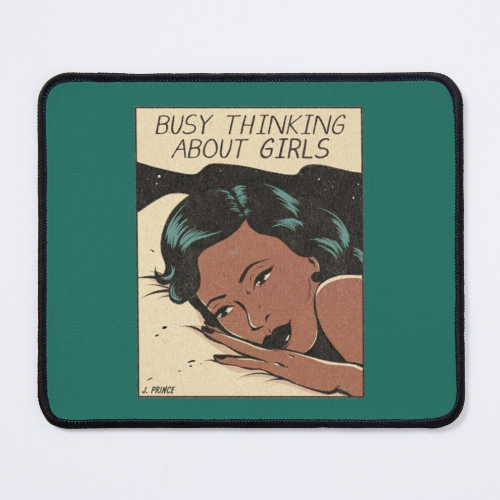 Mouse Pad Lesbianbusy Thinking About Girls 11.8 X 9.8 Inch Computer Mat Gaming Office Mousepad 7802738205084