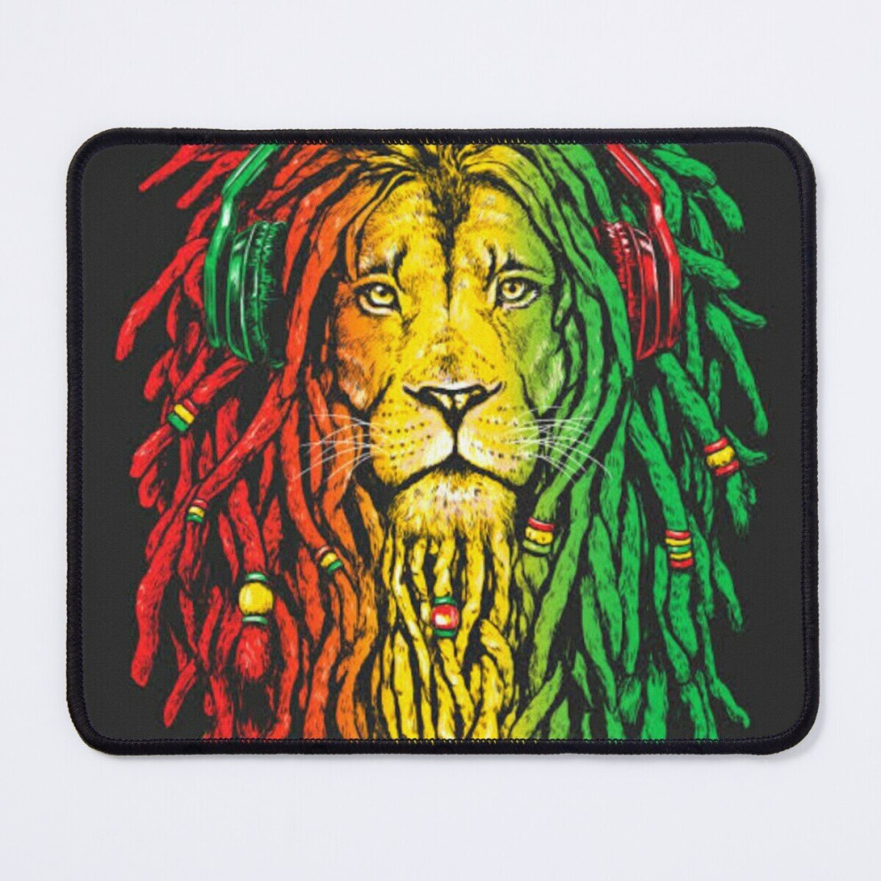 Mouse Pad Rasta Lion 11.8 X 9.8 Inch Computer Mat Gaming Office Mousepad 7802738142129