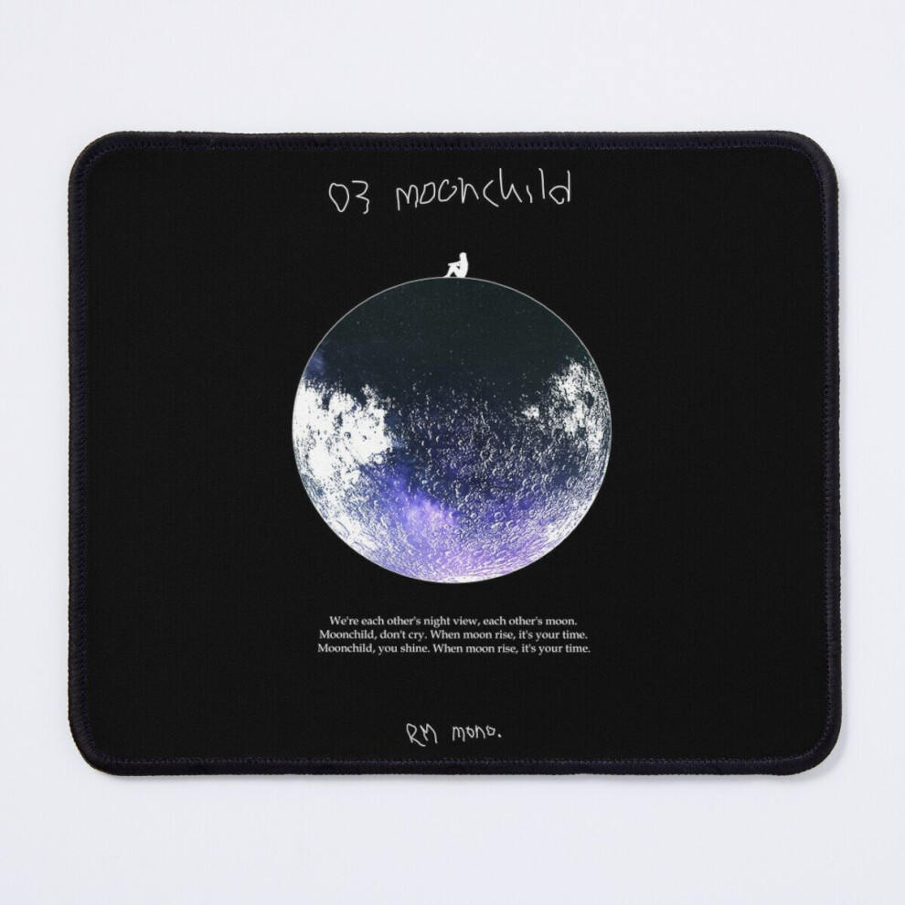 Mouse Pad Rm Mono. - Moonchild 11.8 X 9.8 Inch Computer Mat Gaming Office Mousepad Dark/Blue 7802738148688