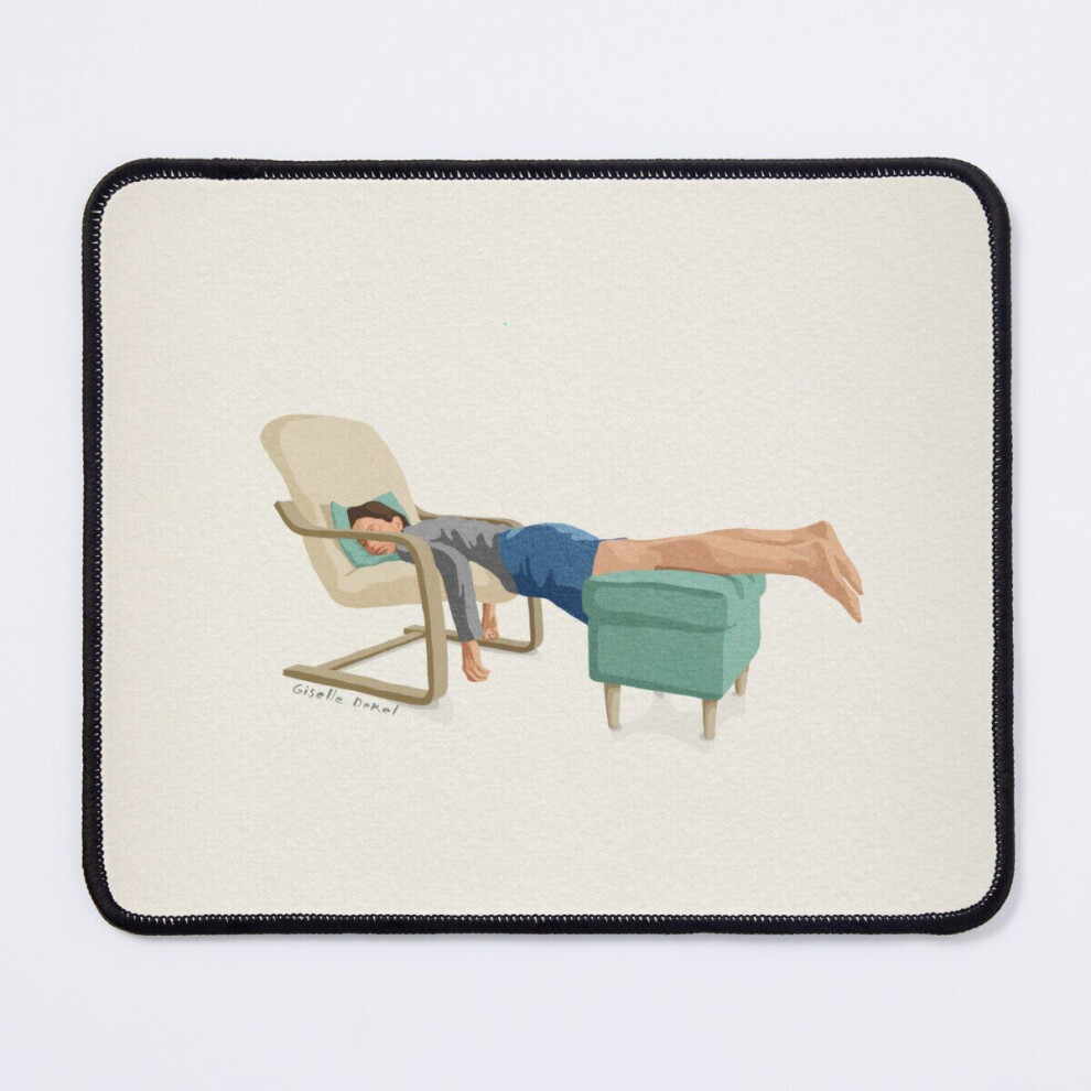 Mouse Pad The Art Of Doing Nothing 11.8 X 9.8 Inch Computer Mat Gaming Office Mousepad 7802738124415