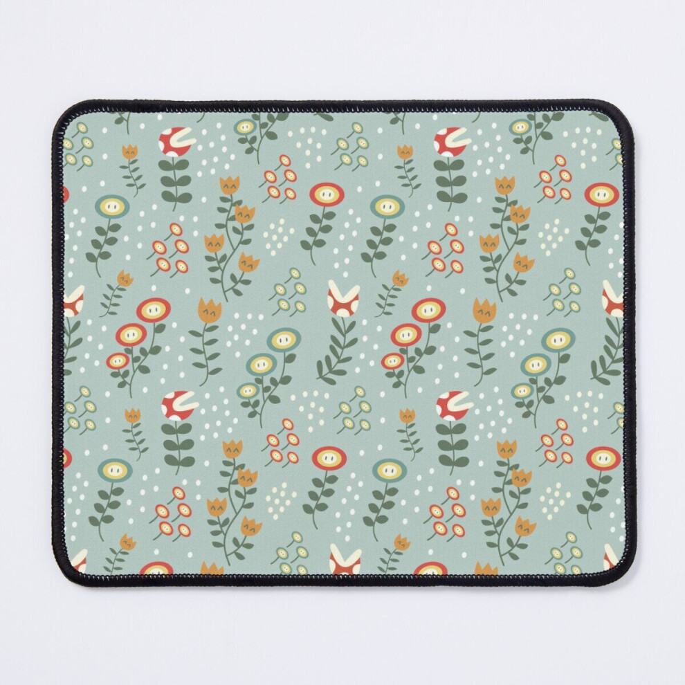 Mouse Pad Plumber Floral Pattern 11.8 X 9.8 Inch Computer Mat Gaming Office Mousepad 7802738189599