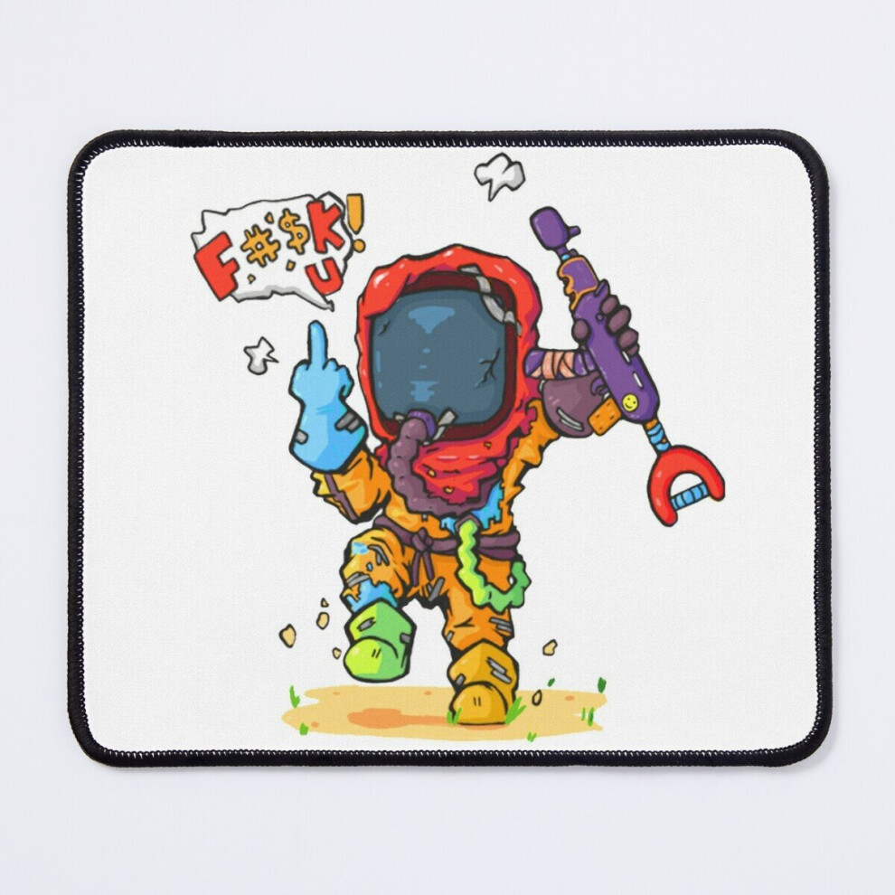 Mouse Pad Rust Angry Hazmat 11.8 X 9.8 Inch Computer Mat Gaming Office Mousepad 7802738131963