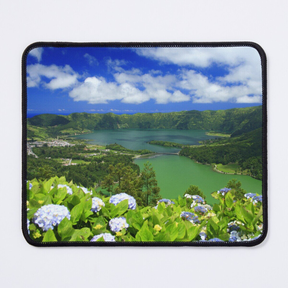 Mouse Pad Sete Cidades Crater, Azores 11.8 X 9.8 Inch Computer Mat Gaming Office Mousepad 7802738166224