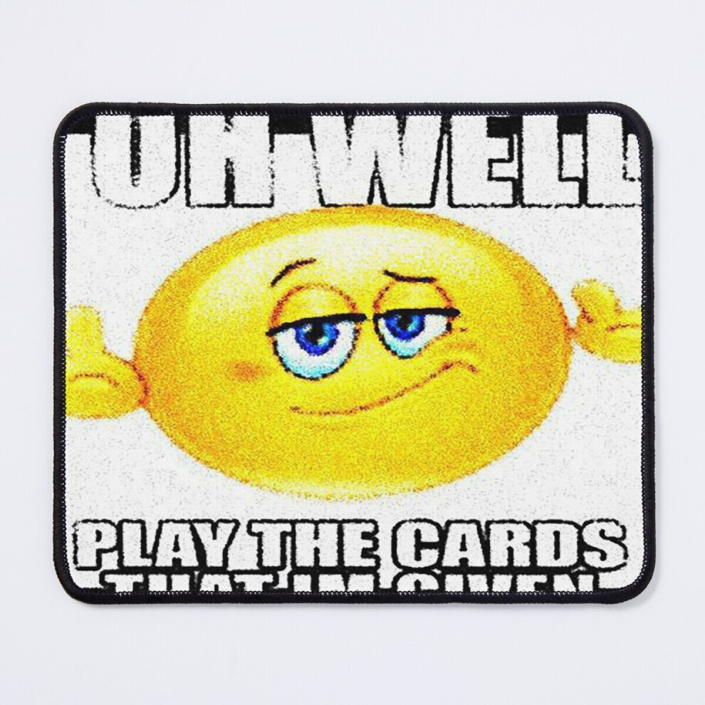 Mouse Pad Oh Well Play The Cards That I'm Given 11.8 X 9.8 Inch Computer Mat Gaming Office Mousepad 7802738124408