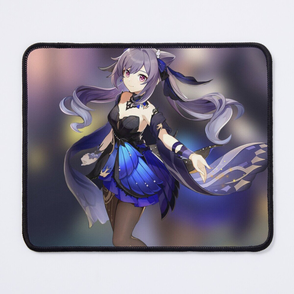Mouse Pad Keqing - Genshin Impact 11.8 X 9.8 Inch Computer Mat Gaming Office Mousepad 7802738189575
