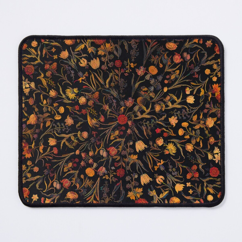 Mouse Pad Midnight Floral 11.8 X 9.8 Inch Computer Mat Gaming Office Mousepad 7802738109634