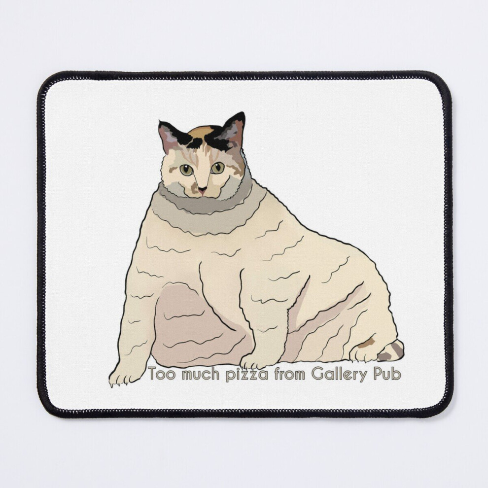Mouse Pad Fat Cat 11.8 X 9.8 Inch Computer Mat Gaming Office Mousepad 7802738178999