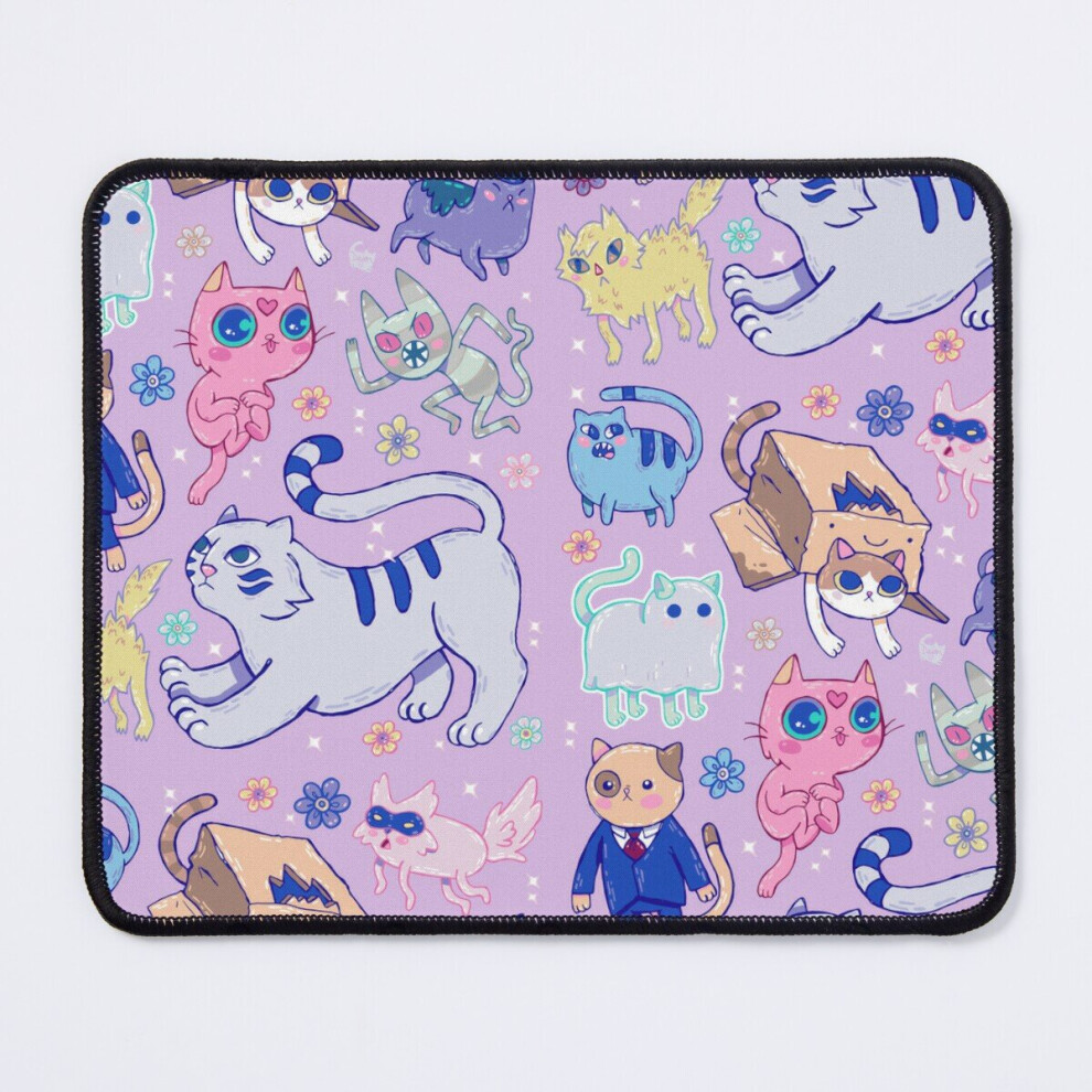 Mouse Pad Cats Adventure 11.8 X 9.8 Inch Computer Mat Gaming Office Mousepad 7802738174830