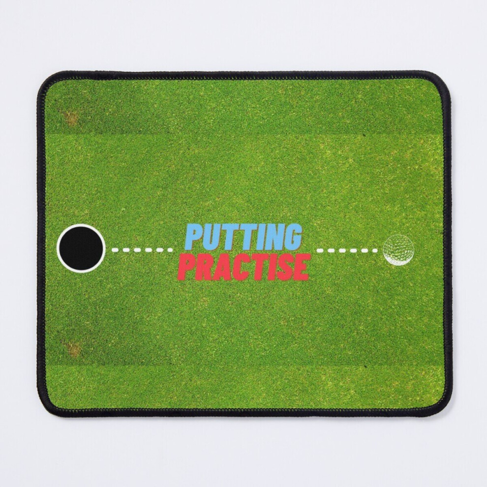 Mouse Pad Golf Putting 11.8 X 9.8 Inch Computer Mat Gaming Office Mousepad Green 7802738168914
