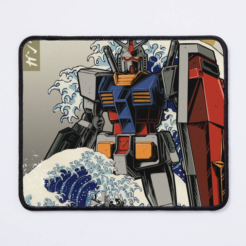 Mouse Pad Hokusai Rx 78-2 Gundam 11.8 X 9.8 Inch Computer Mat Gaming Office Mousepad 7802738137002