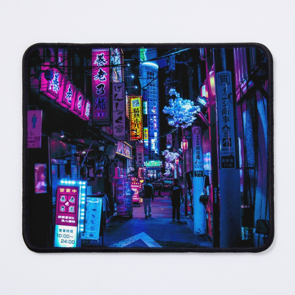 Mouse Pad Tokyo Alleys 11.8 X 9.8 Inch Computer Mat Gaming Office Mousepad Blue 7802738112689