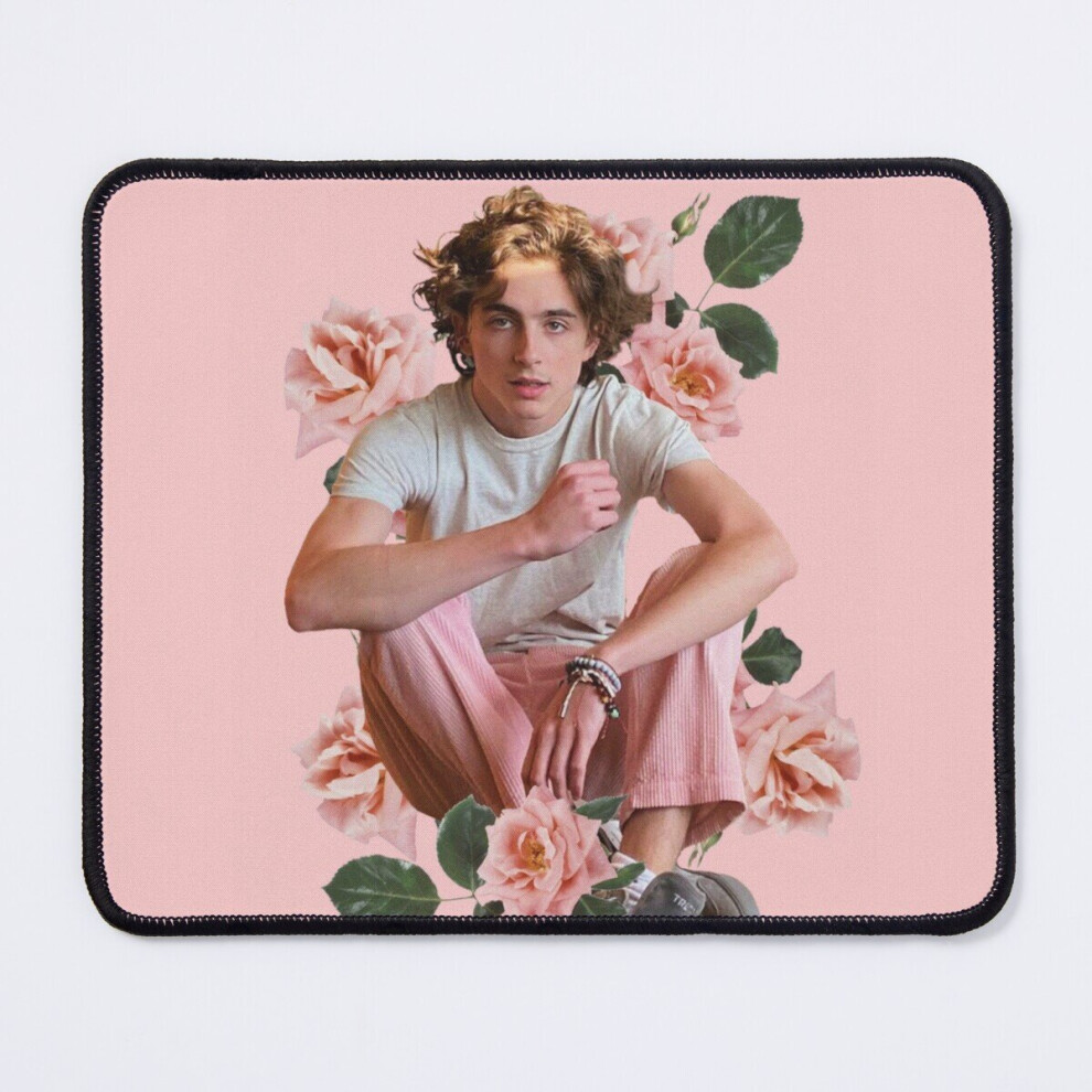 Mouse Pad Floral Saint Timothee Chalamet 11.8 X 9.8 Inch Computer Mat Gaming Office Mousepad 7802738138399