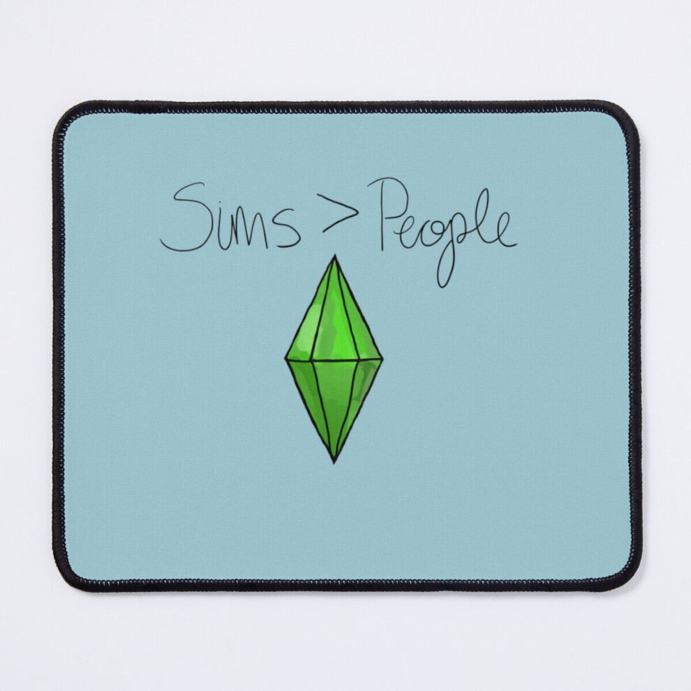 Mouse Pad Sims _Gt_ People 11.8 X 9.8 Inch Computer Mat Gaming Office Mousepad 7802738122022