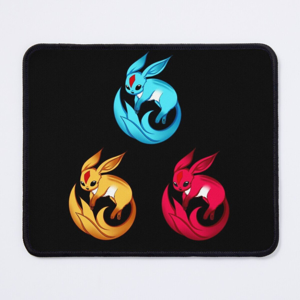 Mouse Pad Ffxiv Carbuncle Trio 11.8 X 9.8 Inch Computer Mat Gaming Office Mousepad 7802738207880