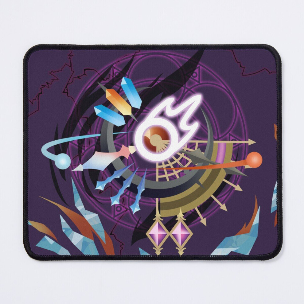 Mouse Pad Ffxiv Mage Job Mat 11.8 X 9.8 Inch Computer Mat Gaming Office Mousepad Black 7802738119459