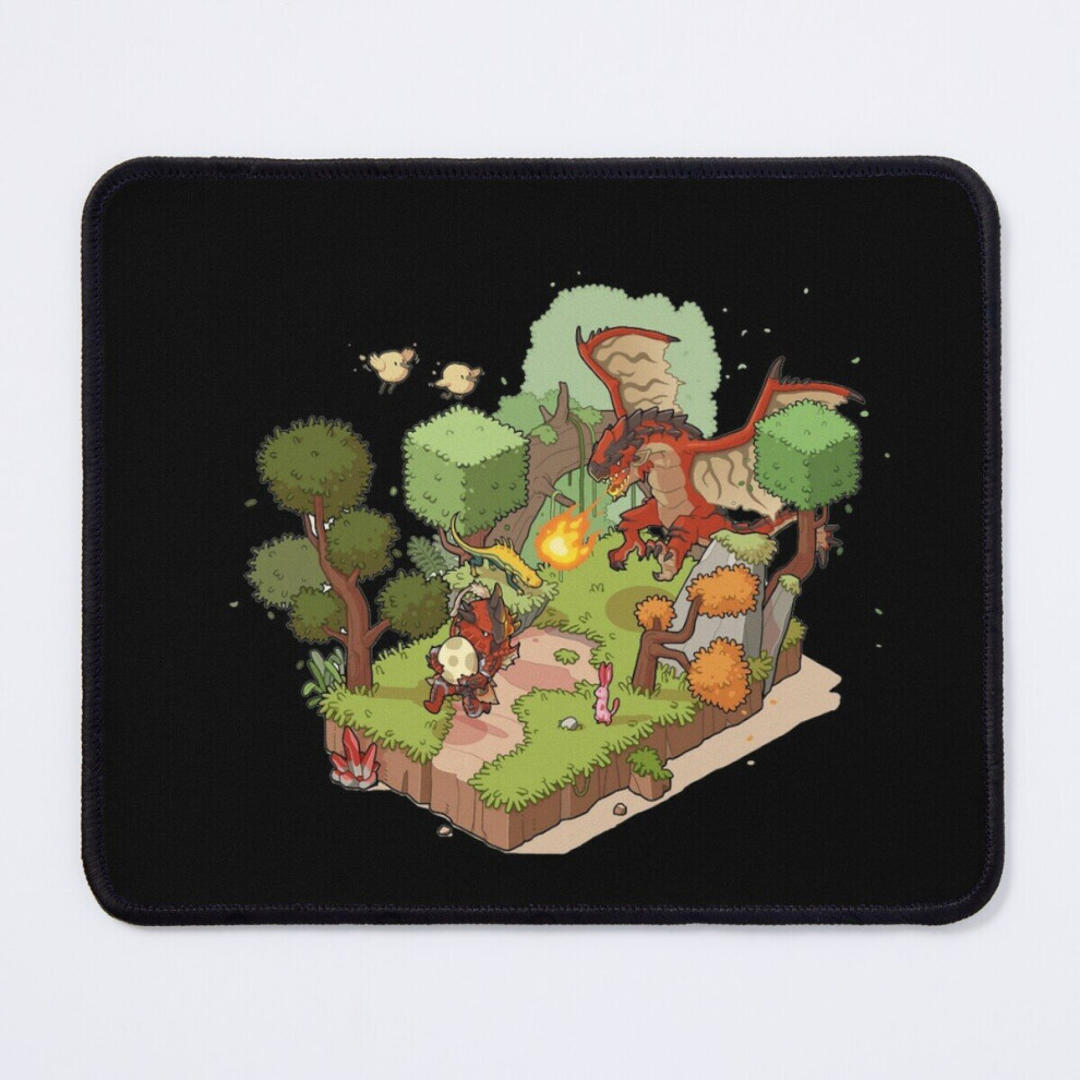 Bearlad Mouse Pad Monster Hunter 11.8 X 9.8 Inch Computer Mat Gaming Office Mousepad