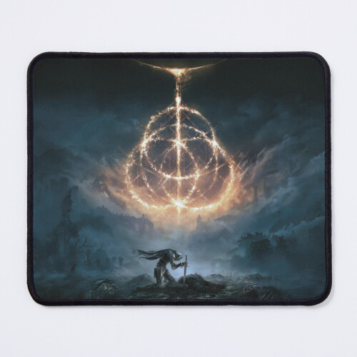 Mouse Pad Ancien ring Elden Ring 11.8 x 9.8 inch Computer Mat Gaming Office Mousepad