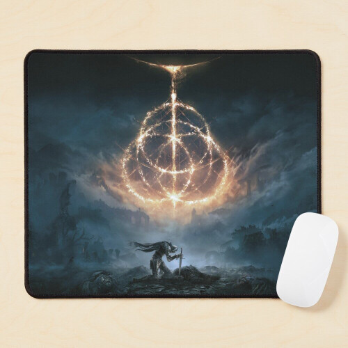 Mouse Pad Ancien ring Elden Ring 11.8 x 9.8 inch Computer Mat Gaming Office Mousepad 1