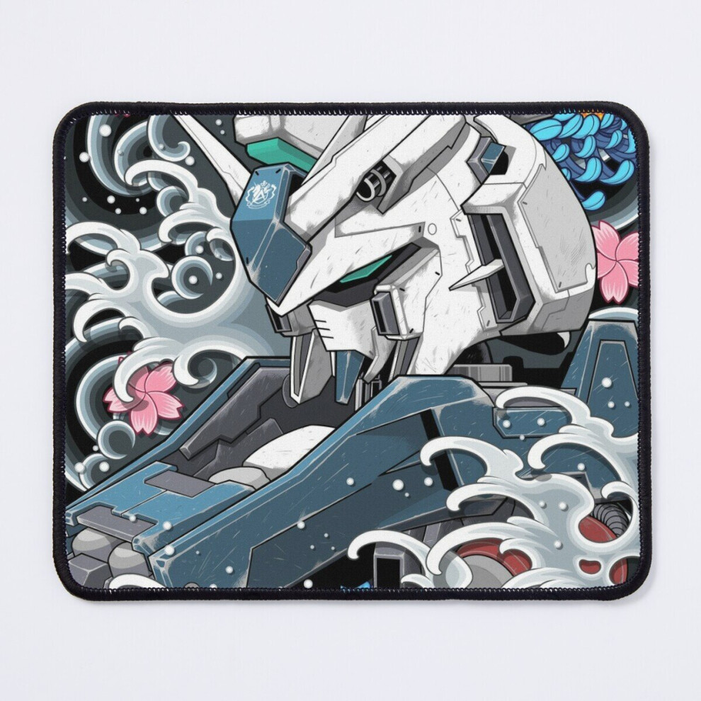 Mouse Pad Gundam Tattoo, Hi Nu Gundam 11.8 X 9.8 Inch Computer Mat Gaming Office Mousepad 7802738124460