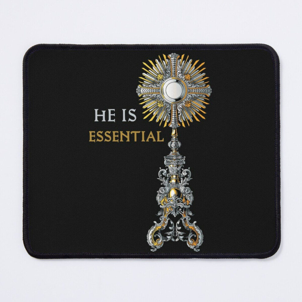 Mouse Pad Catholic Monstrance Holy Mass 11.8 X 9.8 Inch Computer Mat Gaming Office Mousepad 7802738181371
