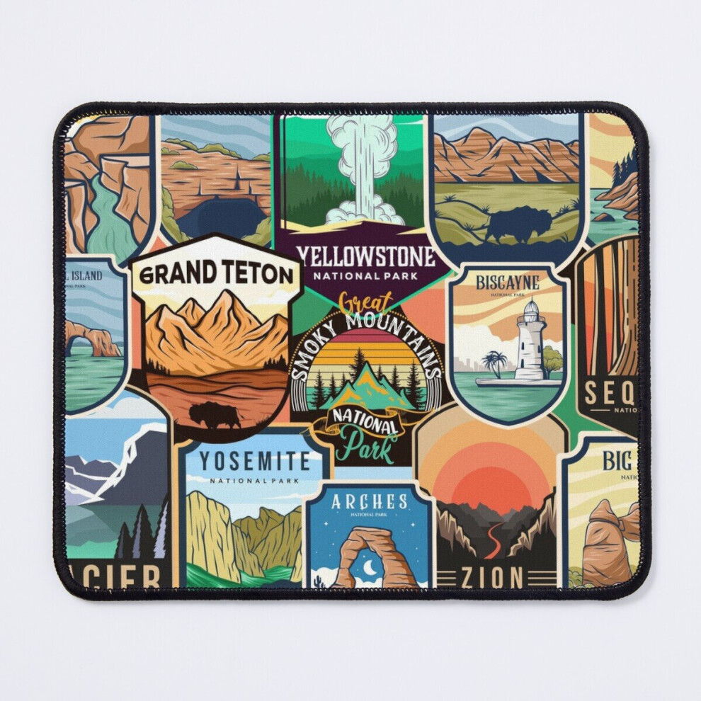 Mouse Pad National Parks Logo 11.8 X 9.8 Inch Computer Mat Gaming Office Mousepad 7802738124507