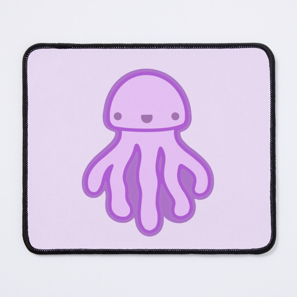 Mouse Pad Kawaii Jellyfish 11.8 X 9.8 Inch Computer Mat Gaming Office Mousepad Purple 7802738163575