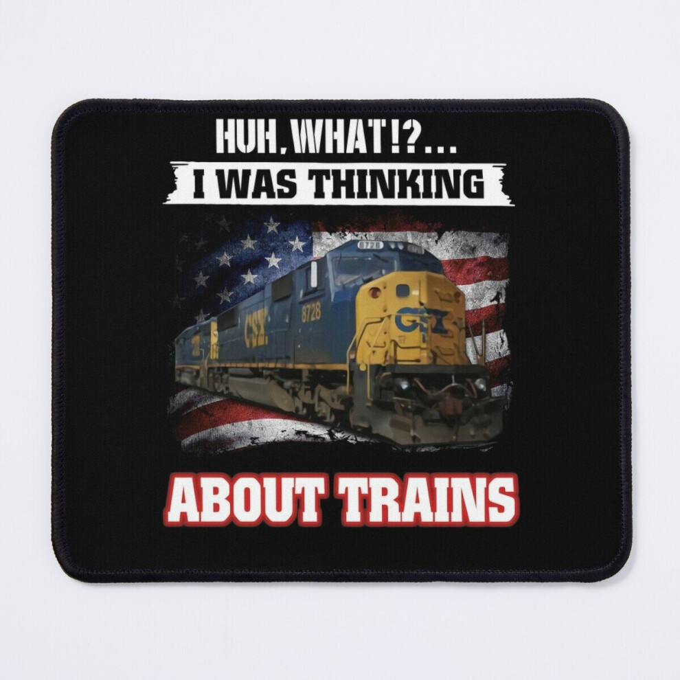 Mouse Pad Csx Huh What I Was Thinking About Trains, For Men Women Full Size 11.8 X 9.8 Inch Computer Mat Gaming Office Mousepad 7802738200447