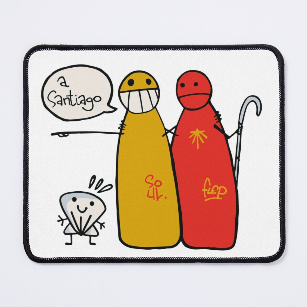 Mouse Pad Hermanos Del Camino - Camino Buddies 11.8 X 9.8 Inch Computer Mat Gaming Office Mousepad 7802738151053